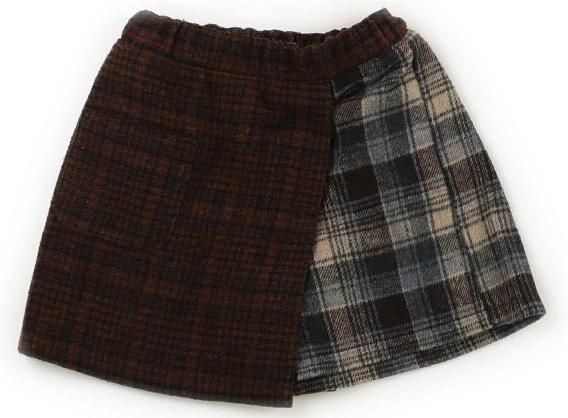 　ブランド 　BEAMS(ビームス) 　カテゴリー 　キュロット 　サイズ 　110サイズ 　色 　ブラウン・ブラック・ベージュ・チェック 　状態 　★★★ 　記名 　なし 　ジャンル 　Girl BEAMS　mini。表起毛生地。ウエストは総ゴムです。裏地付き。毛玉が目立ちますが、まだお使いいただけそうです。 ＊【状態】【サイズ】に関しての詳しい説明はこちら