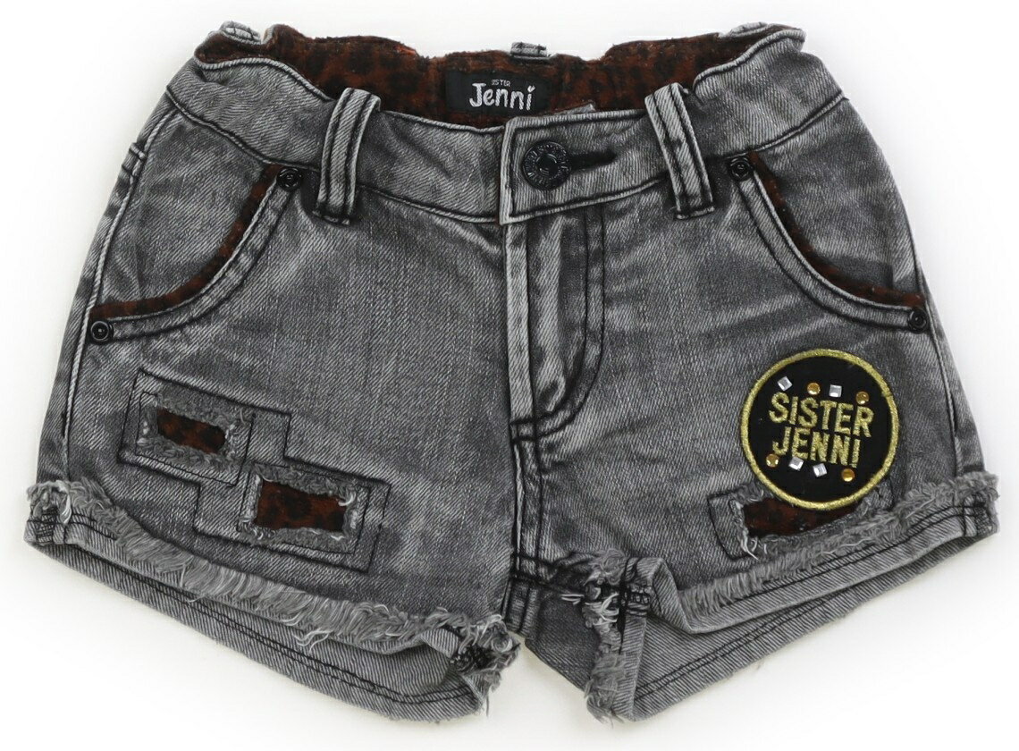 　ブランド 　JENNI(ジェニィ) 　カテゴリー 　ショートパンツ 　サイズ 　110サイズ 　色 　ケミカルウォッシュブラック・レオパード 　状態 　★★★ 　記名 　なし 　ジャンル 　Girl デニム。サイズ調整ゴムが付いています。...