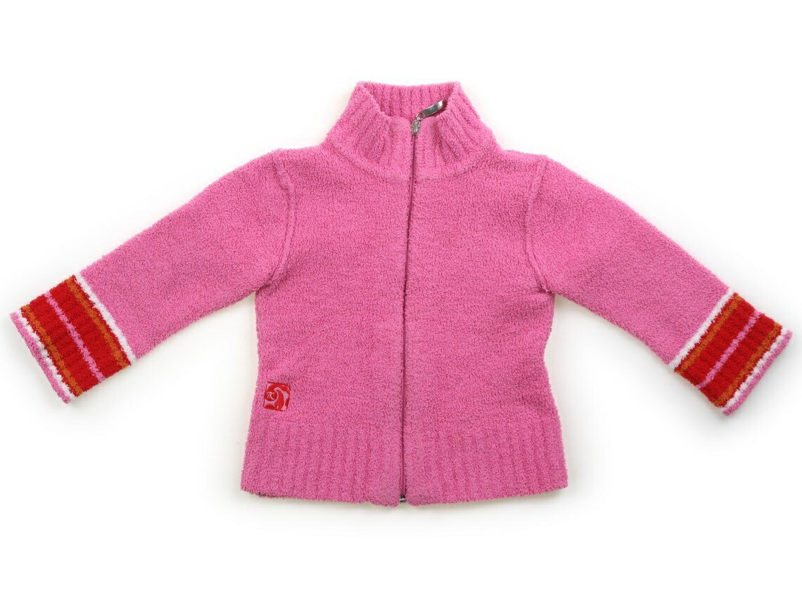 　ブランド 　Kashwere(カシウェア) 　カテゴリー 　ジップアップトレーナー 　サイズ 　80サイズ 　色 　ピンク・レッドボーダー 　状態 　★★★ 　記名 　なし 　ジャンル 　Girl 実際のサイズ表記は12-24monthsです。ひじ付近に薄汚れがありますが、まだまだ活躍してくれそうです。 ＊【状態】【サイズ】に関しての詳しい説明はこちら