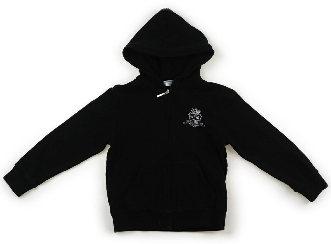 コムサデモード COMME CA DU MODE パーカー 120 男の子 黒 子供服 ベビー服 キッズ アウトレット ユーズド 【中古】キッズ・ベビー・マタニティ