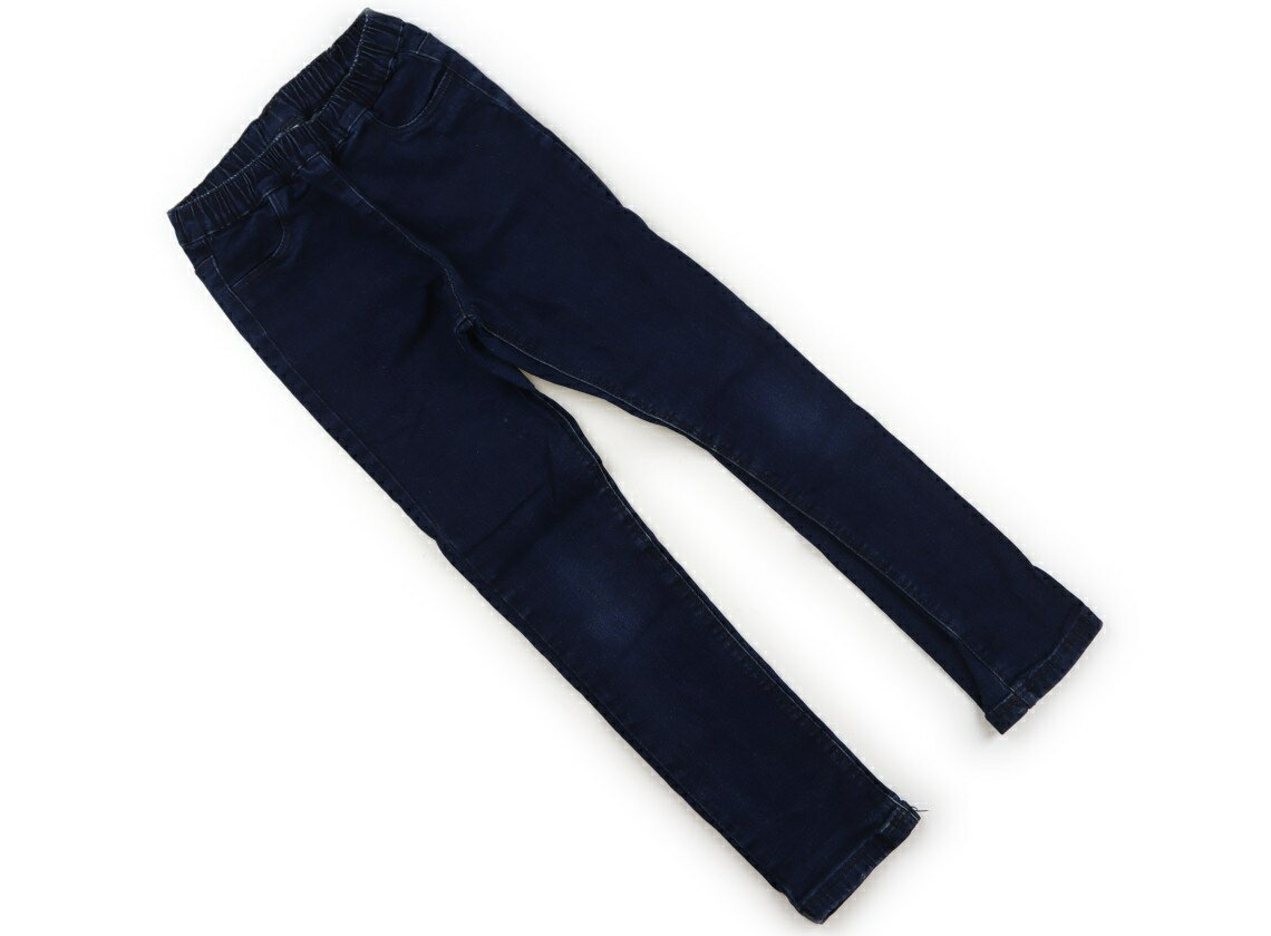 プチバトー PETIT BATEAU パンツ 120 女の子 紺 子供服 ベビー服 キッズ アウトレット ユーズド 【中古】キッズ・ベビー・マタニティ