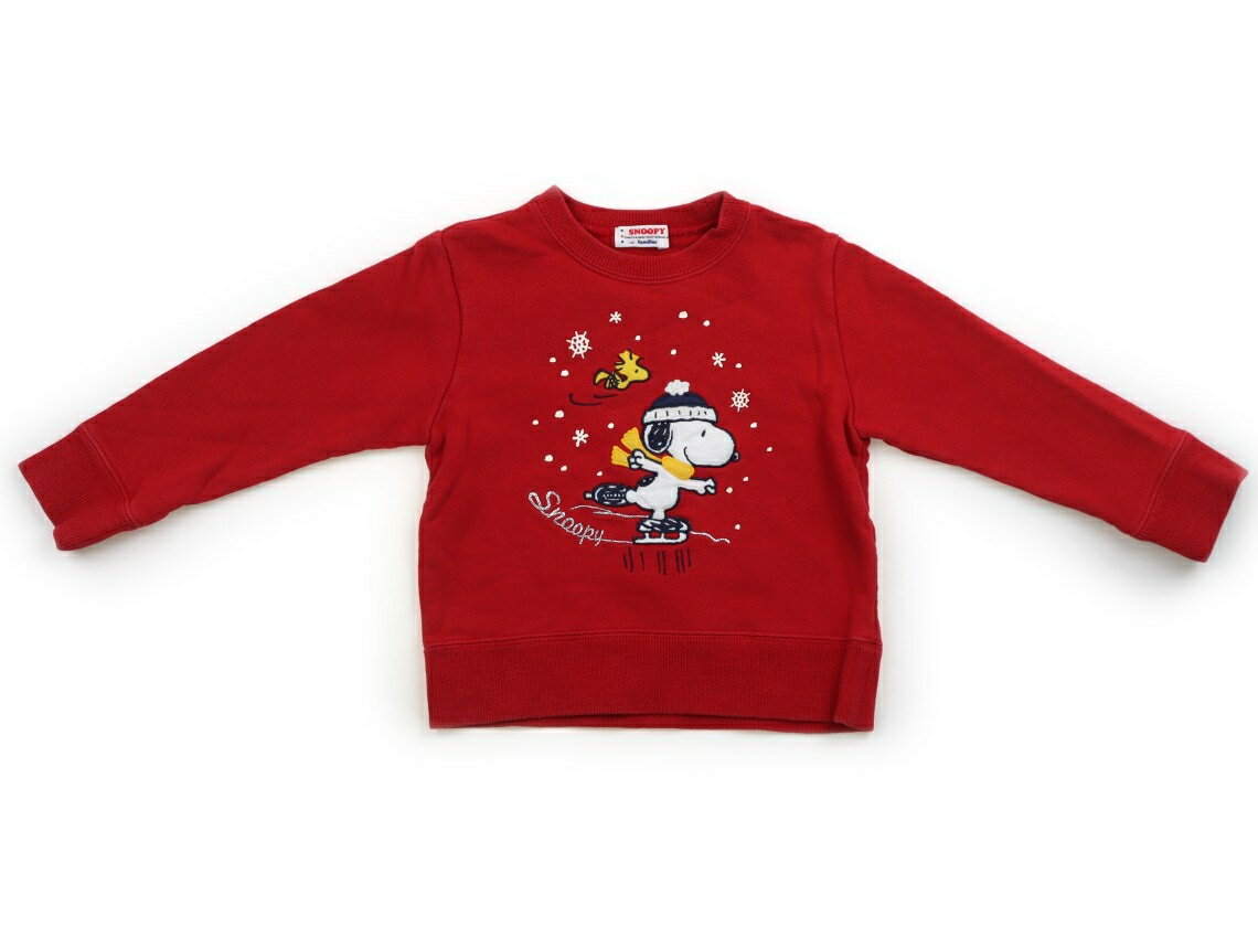 ファミリア familiar トレーナー・プルオーバー 100 男の子 レッド 子供服 ベビー服 キッズ アウトレット ユーズド 【中古】キッズ・ベビー・マタニティ