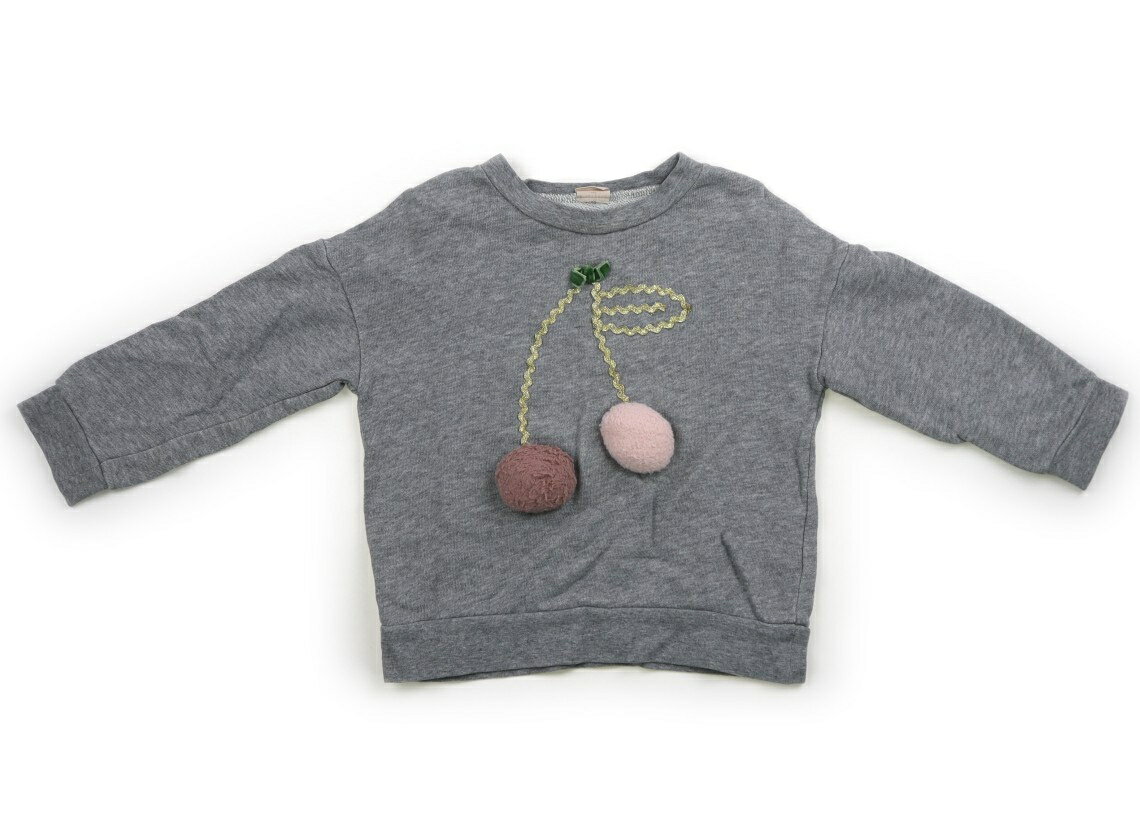 　ブランド 　petit main(プティマイン) 　カテゴリー 　トレーナー・プルオーバー 　サイズ 　100サイズ 　色 　ライトグレー・サクランボモチーフ 　状態 　★★★ 　記名 　なし 　ジャンル 　Girl ボンテンとリボンに毛羽立ちがありますが、まだまだ活躍してくれそうです。 ＊【状態】【サイズ】に関しての詳しい説明はこちら