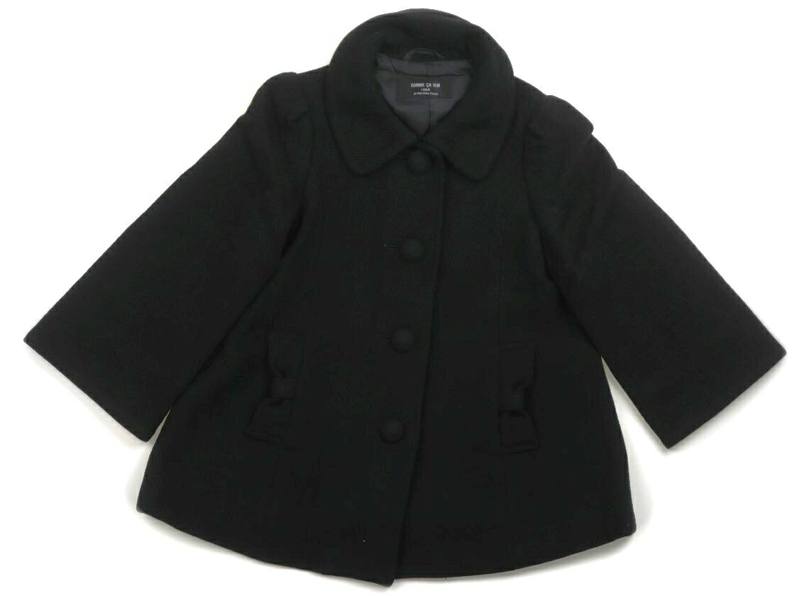 コムサイズム COMME CA ISM コート・ジャンパー 120 女の子 ブラック 子供服 ベビー服 キッズ アウトレット ユーズド 【中古】キッズ・ベビー・マタニティ