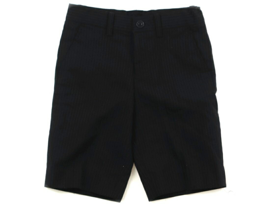 コムサイズム COMME CA ISM ショートパンツ 110 男の子 黒、ストライプ 子供服 ベビー服 キッズ アウトレット ユーズド 【中古】キッズ・ベビー・マタニティ