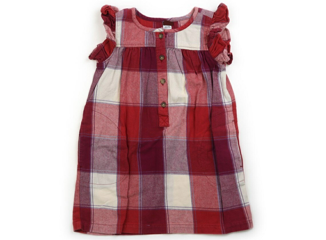 ティー Tea/Tea Collction ワンピース 100 女の子 ピンク、白、パープルチェック 子供服 ベビー服 キッズ アウトレット ユーズド キッズ・ベビー・マタニティ