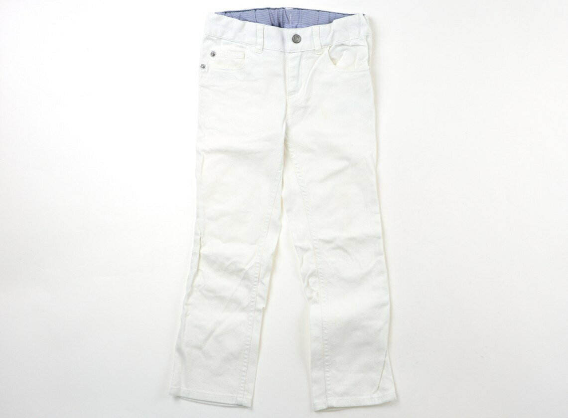 プチバトー PETIT BATEAU パンツ 110 男の子 ホワイト 子供服 ベビー服 キッズ アウトレット ユーズド 【中古】キッズ・ベビー・マタニティ