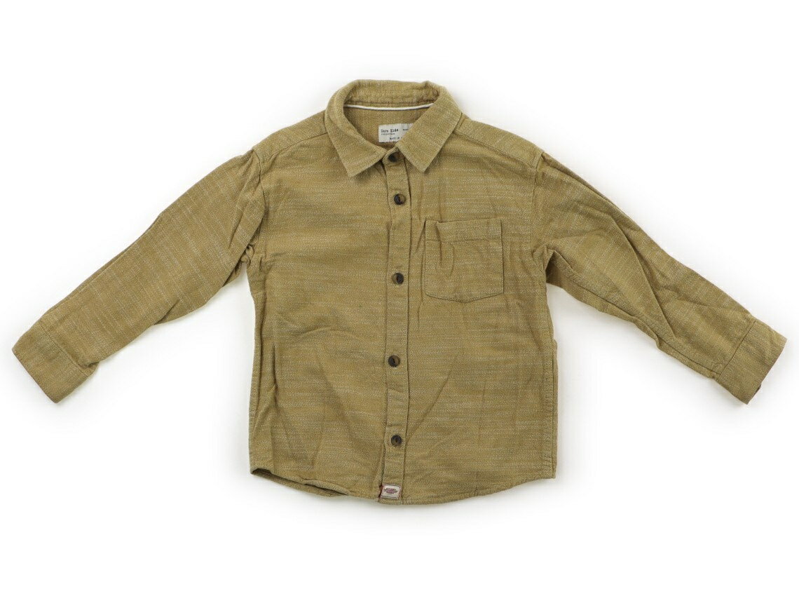 Rakuten - ザラ ZARA シャツ・ブラウス 110 男の子 黄土色 子供服 ベビー服 キッズ アウトレット ユーズド 【中古】キッズ・ベビー・マタニティ