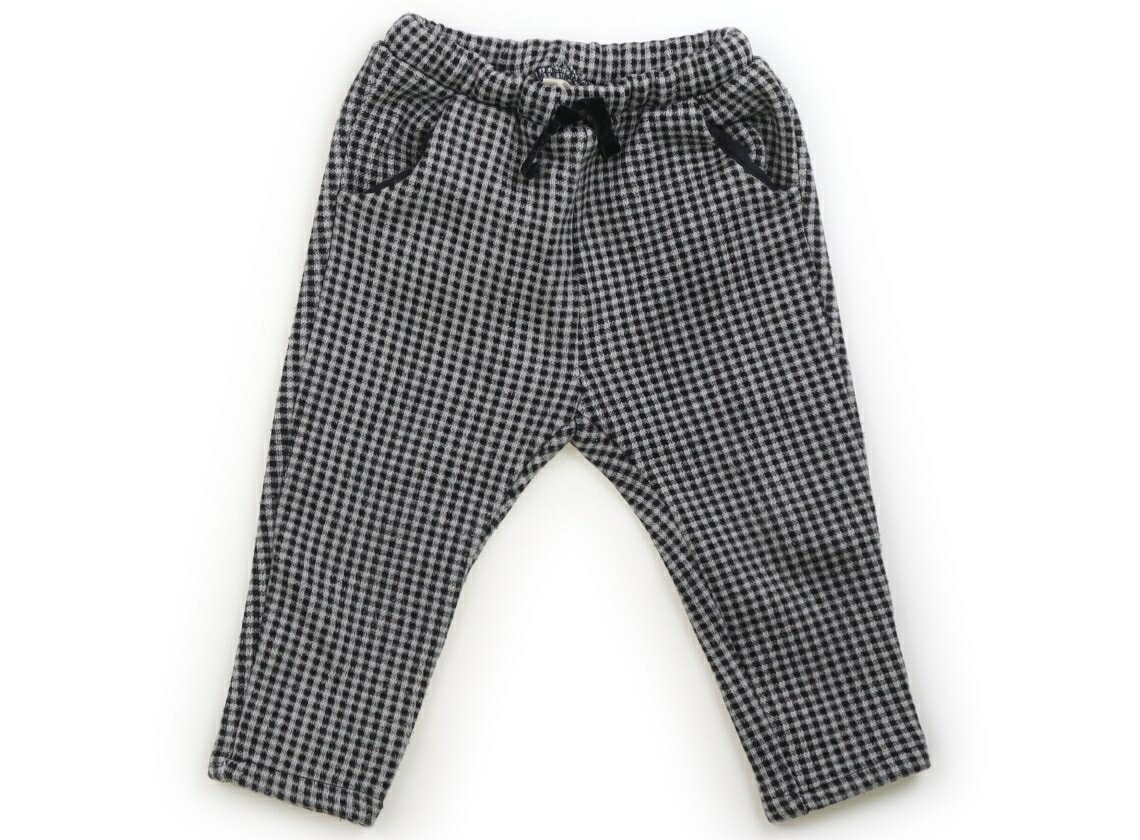 ザラ ZARA パンツ 90 女の子 黒白 子供服 ベビー服 キッズ アウトレット ユーズド 【中古】キッズ・ベ..