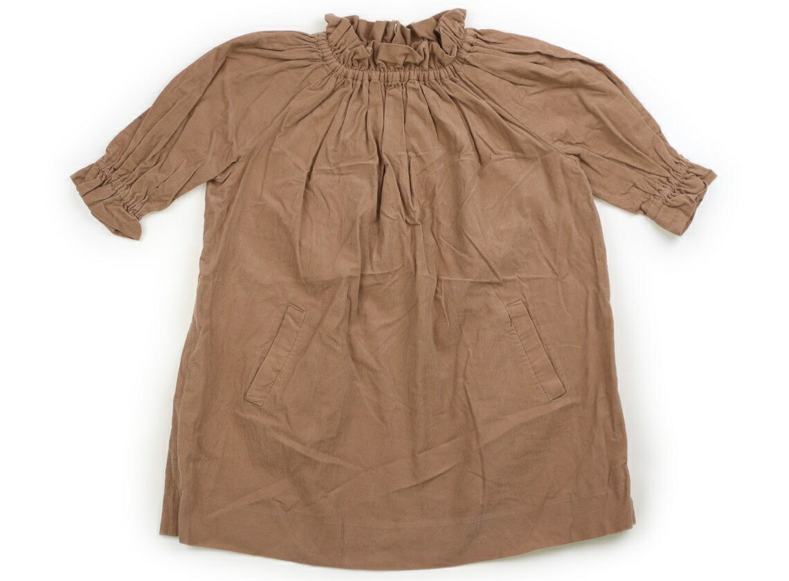 　ブランド 　bonpoint(ボンポワン) 　カテゴリー 　チュニック 　サイズ 　110サイズ 　色 　ベージュ系 　状態 　★★★ 　記名 　なし 　ジャンル 　Girl 実際のサイズ表記は6です。コーデュロイ調素材。全体的に色褪せがあります。5分袖かと思われます。ポケット付き。使用感ありますが、まだお使いいただけそうです。 ＊【状態】【サイズ】に関しての詳しい説明はこちら