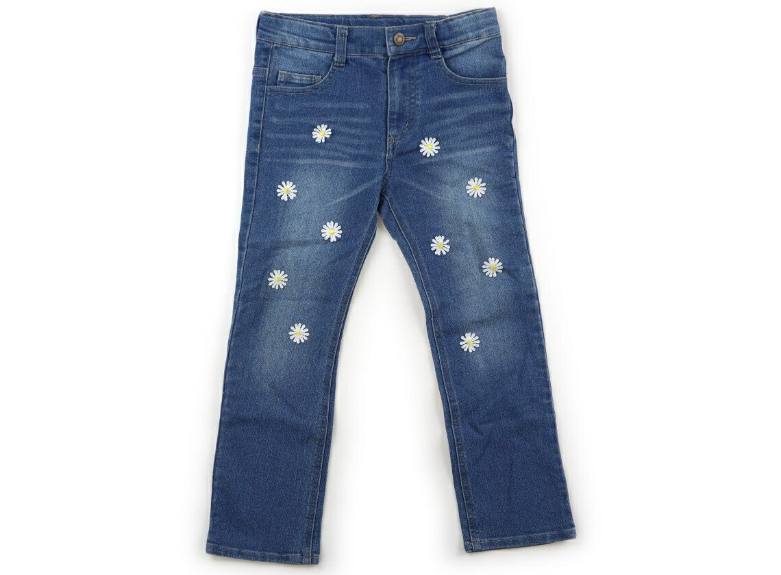 　ブランド 　petit main(プティマイン) 　カテゴリー 　ジーンズ 　サイズ 　120サイズ 　色 　青、花柄 　状態 　★★ 　記名 　なし 　ジャンル 　Girl サイズ調整ゴムが付いていますが、左側が中に入ってしまっています...