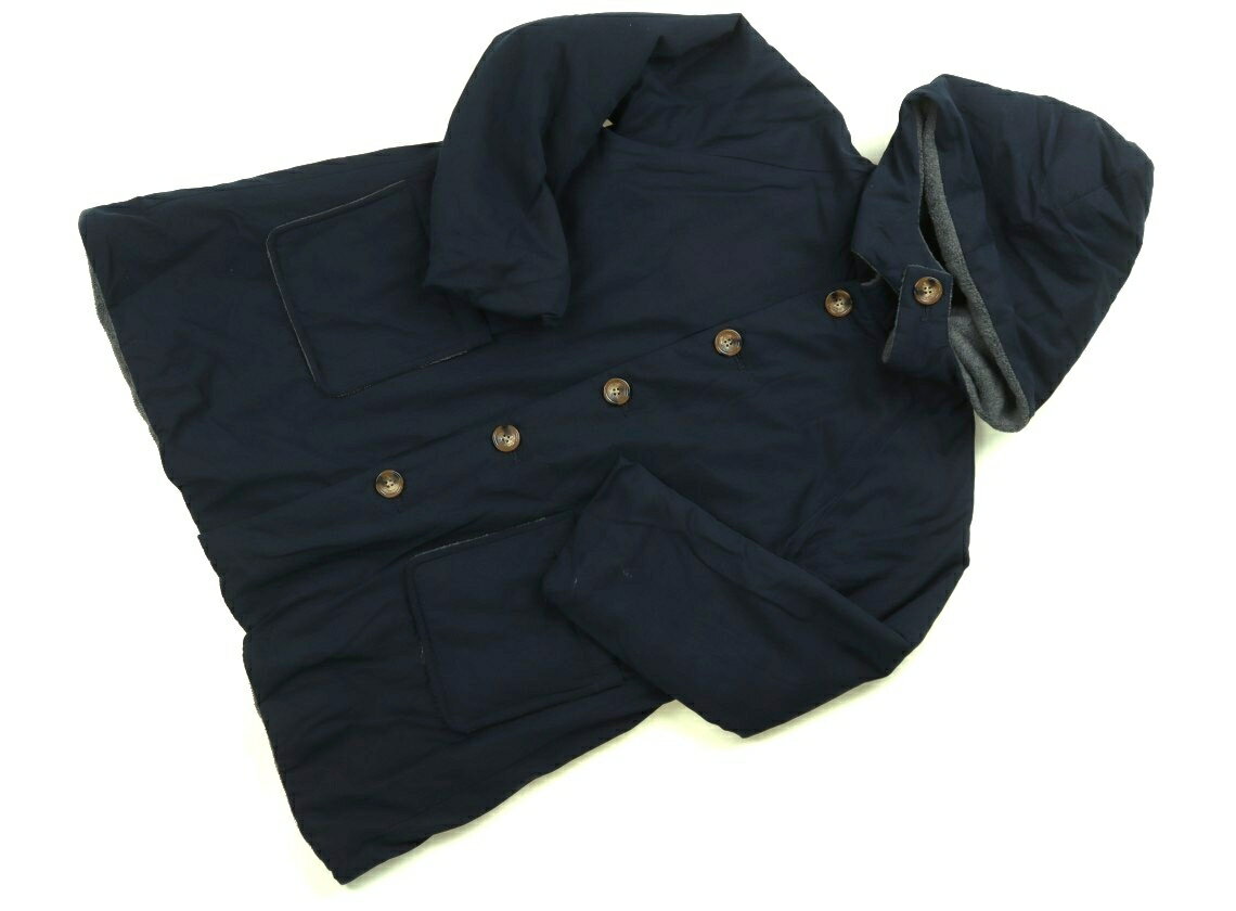 ビームス BEAMS コート・ジャンパー 130 男の子 ネイビー 子供服 ベビー服 キッズ アウトレット ユーズド 【中古】キッズ・ベビー・マタニティ