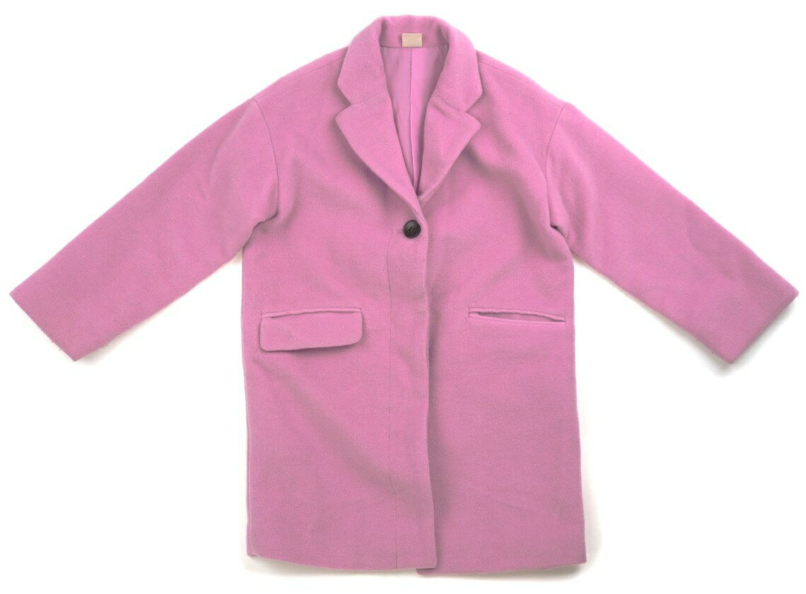 プティマイン petit main コート・ジャンパー 120 女の子 オペラピンク 子供服 ベビー服 キッズ アウトレット ユーズド 【中古】キッズ・ベビー・マタニティ