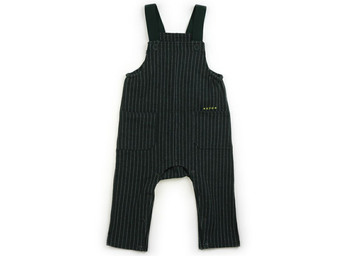 ニットプランナー（KP） Knit Planner(KP) オーバーオール 90 男の子 深緑 子供服 ベビー服 キッズ ア..