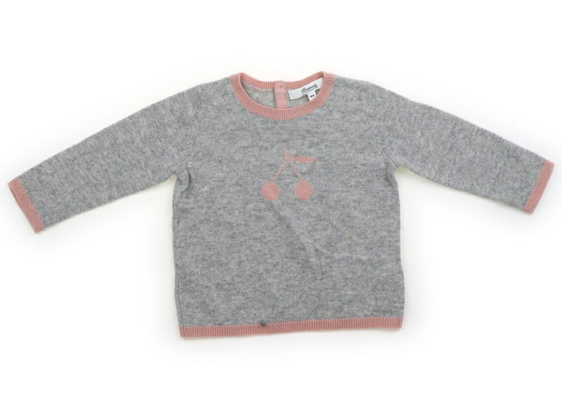 　ブランド 　bonpoint(ボンポワン) 　カテゴリー 　ニット・セーター 　サイズ 　80サイズ 　色 　霜降りグレー、ピンク 　状態 　★★ 　記名 　なし 　ジャンル 　Girl 実際のサイズ表記は18Mです。後ろボタンあり。カシ...