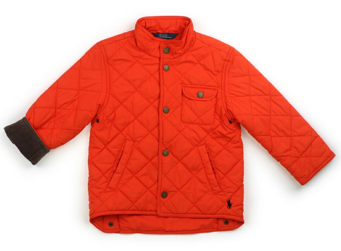 ポロラルフローレン POLO RALPH LAUREN コート・ジャンパー 110 女の子 オレンジ 子供服 ベビー服 キッズ アウトレット ユーズド 【中古】キッズ・ベビー・マタニティ