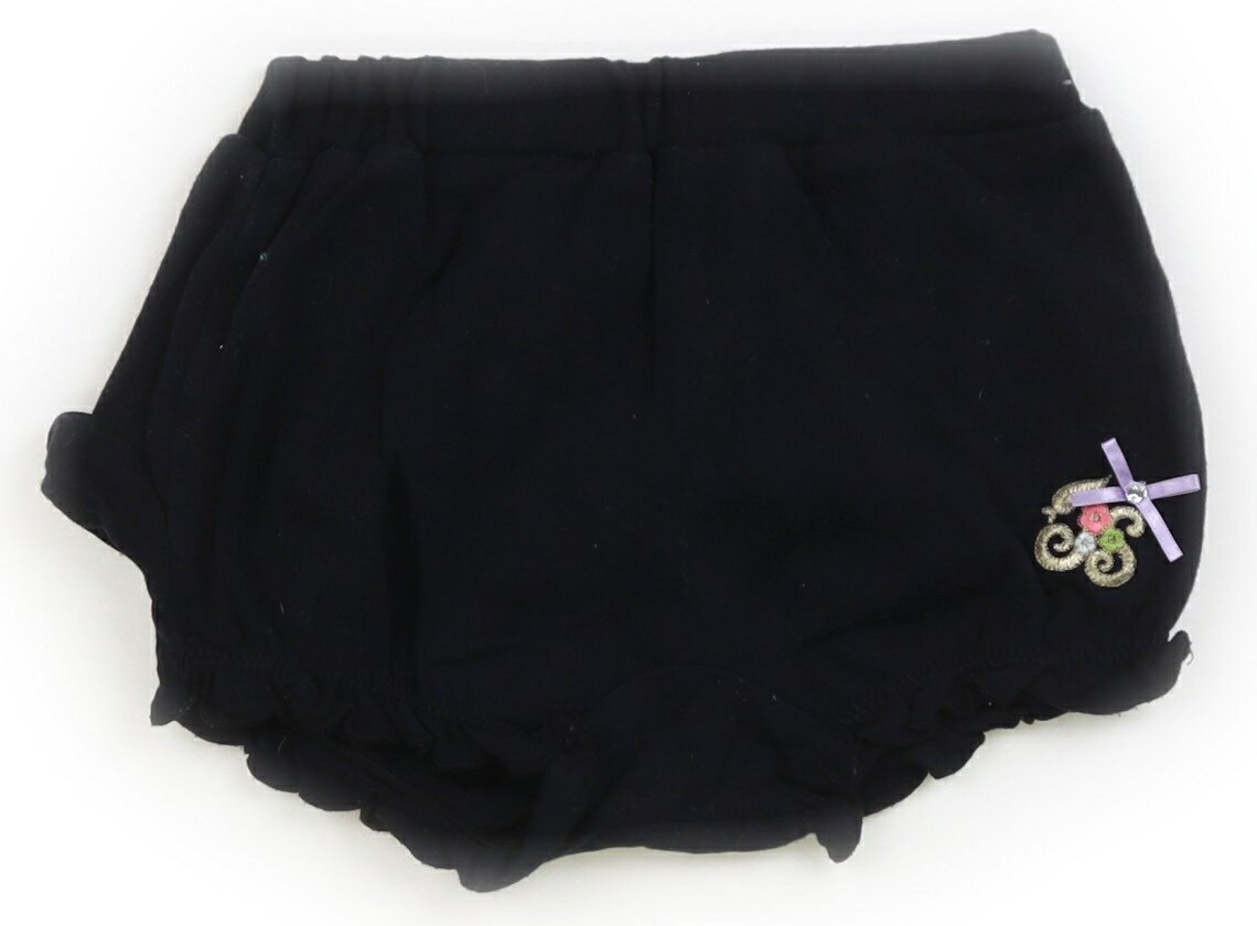 ジルスチュアート JILL STUART ショートパンツ 80 女の子 ブラック 子供服 ベビー服 キッズ アウトレット ユーズド 【中古】キッズ・ベビー・マタニティ(4.0)