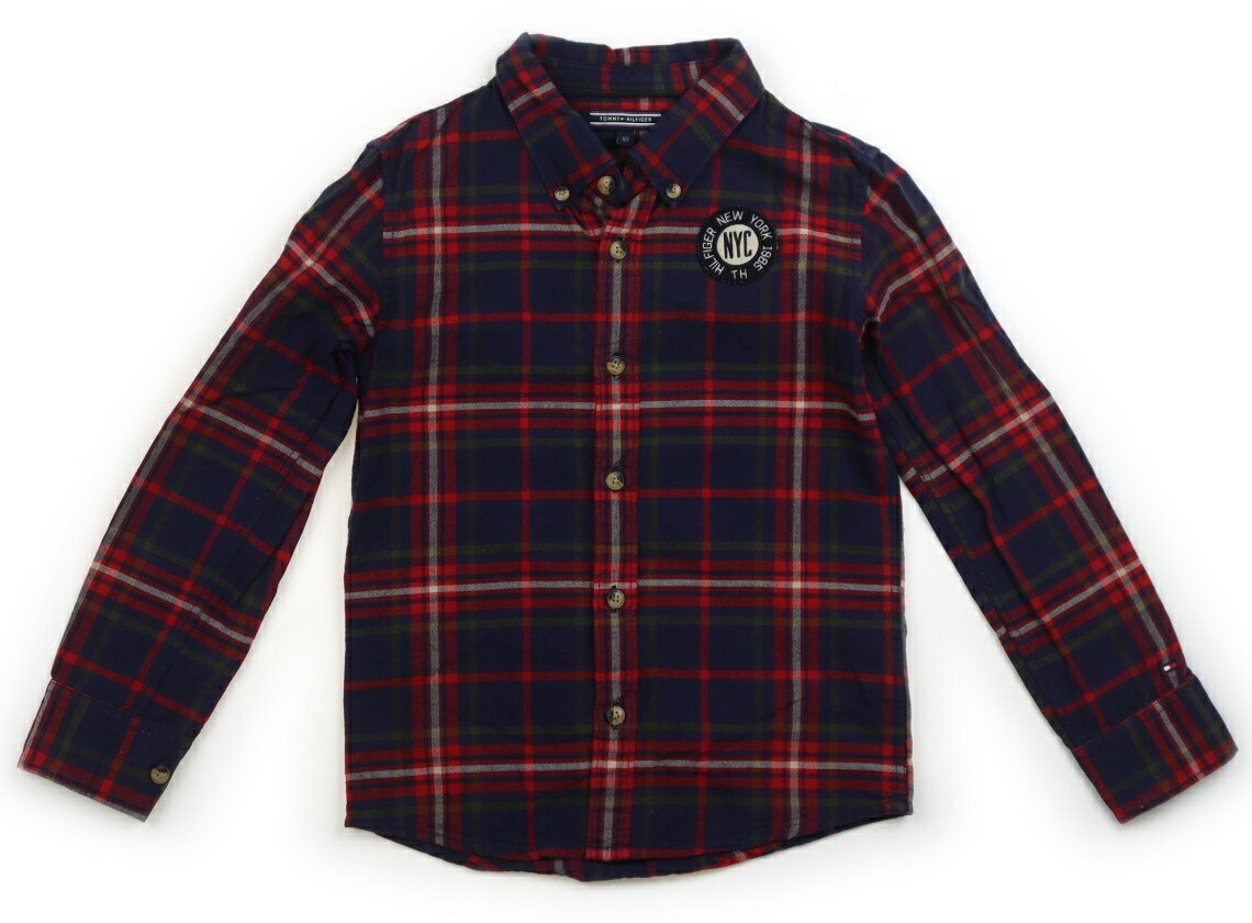　ブランド 　Tommy Hilfiger(トミーヒルフィガー) 　カテゴリー 　シャツ・ブラウス 　サイズ 　120サイズ 　色 　ネイビー・レッド・チェック 　状態 　★★★ 　記名 　なし 　ジャンル 　Boy 綿100％。実際のサイ...