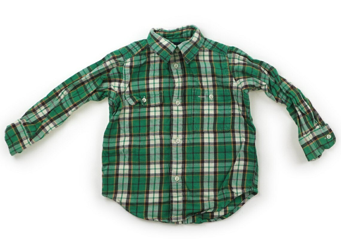 　ブランド 　POLO RALPH LAUREN(ポロラルフローレン) 　カテゴリー 　シャツ・ブラウス 　サイズ 　90サイズ 　色 　グリーン・チェック 　状態 　★★★ 　記名 　なし 　ジャンル 　Boy 綿100％。実際のサイズ表記は、2/2T。シワ感あり。毛羽立ち・洗いざらし感があります。 ＊【状態】【サイズ】に関しての詳しい説明はこちら