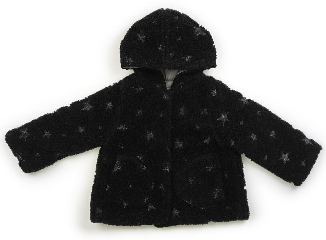 ザラ ZARA コート・ジャンパー 80 女の子 ブラック・星 子供服 ベビー服 キッズ アウトレット ユーズド 【中古】キッズ・ベビー・マタニティ