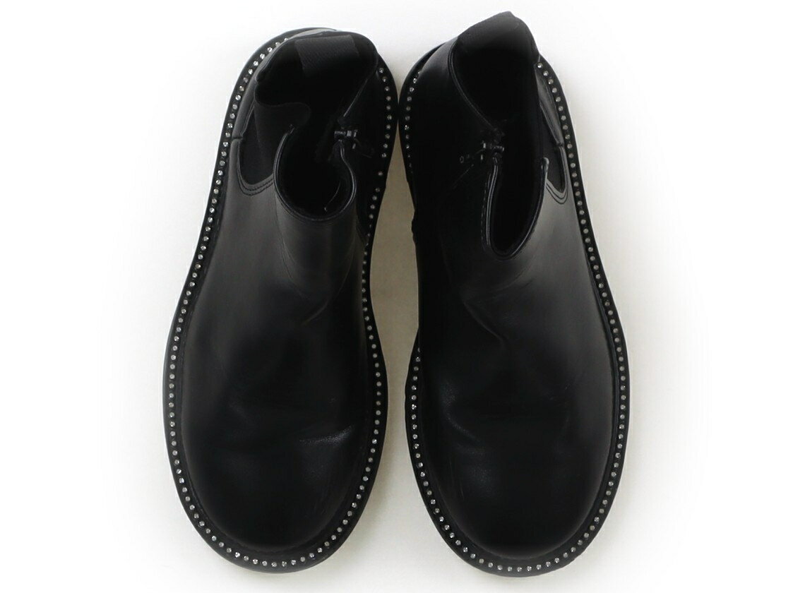 ザラ ZARA ブーツ 靴19cm〜 女の子 ブラック 子供服 ベビー服 キッズ アウトレット ユーズド 【中古】キッズ・ベビー・マタニティ