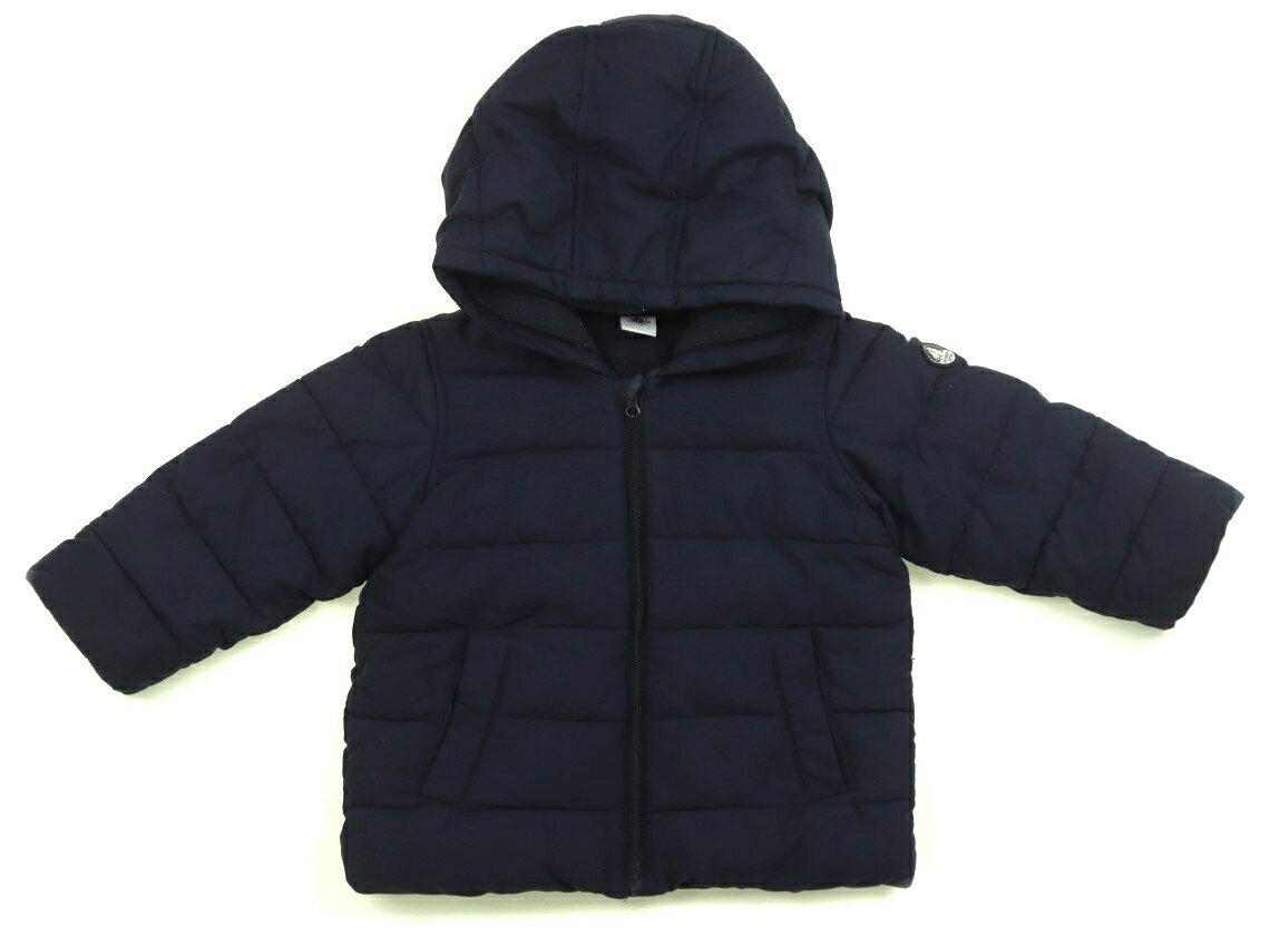プチバトー PETIT BATEAU コート・ジャンパー 80 男の子 ネイビー 子供服 ベビー服 キッズ アウトレット ユーズド 【中古】キッズ・ベビー・マタニティ
