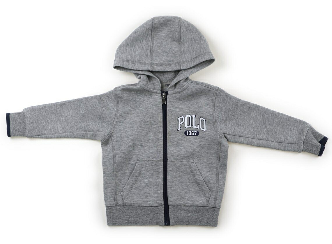 ポロラルフローレン POLO RALPH LAUREN パーカー 90 男の子 グレー 子供服 ベビー服 キッズ アウトレット ユーズド 【中古】キッズ・ベビー・マタニティ