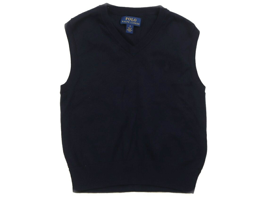 ポロラルフローレン POLO RALPH LAUREN ベスト 110 男の子 ネイビー 子供服 ベビー服 キッズ アウトレット ユーズド 【中古】キッズ・ベビー・マタニティ