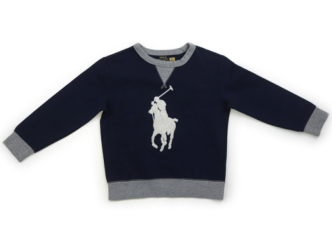 　ブランド 　POLO RALPH LAUREN(ポロラルフローレン) 　カテゴリー 　トレーナー・プルオーバー 　サイズ 　120サイズ 　色 　ネイビー・グレー 　状態 　★★★ 　記名 　なし 　ジャンル 　Boy エンブレムはパイル地。下腹部中央と両袖口に毛玉があります。ぱっと見は目立ちません。まだお使いいただけます。 ＊【状態】【サイズ】に関しての詳しい説明はこちら