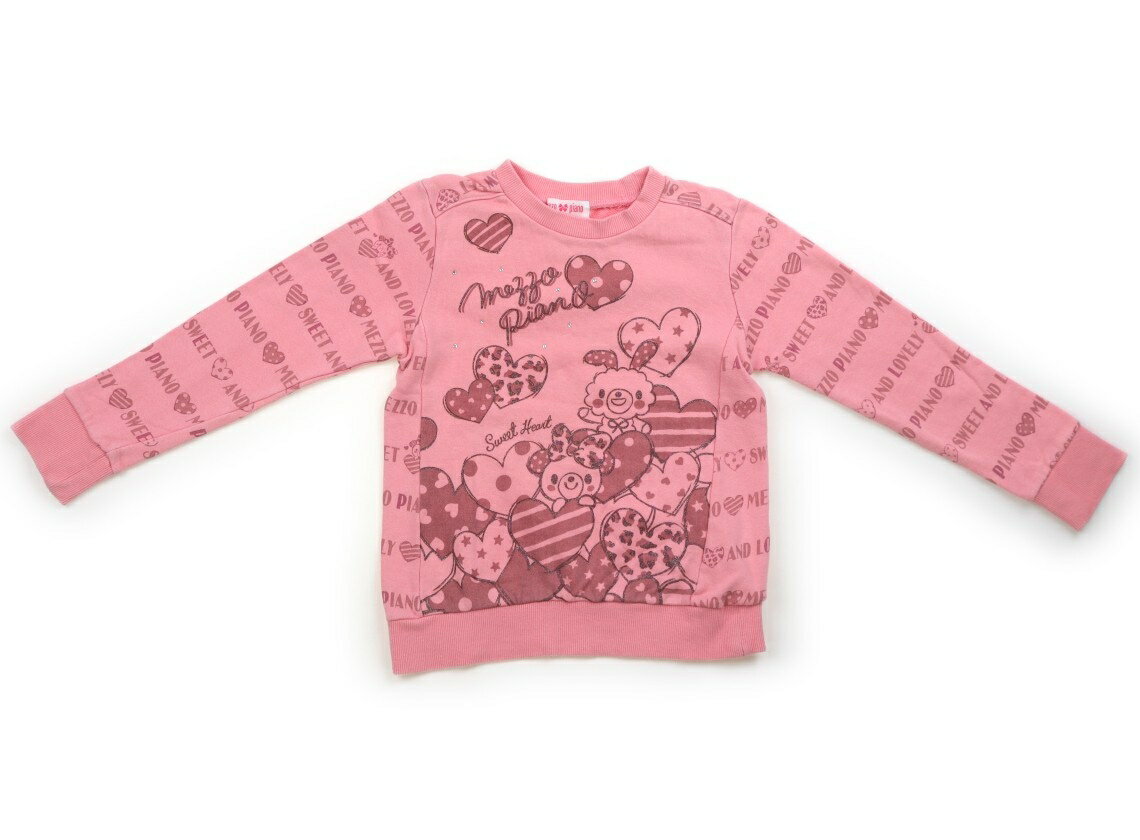 　ブランド 　mezzo piano(メゾピアノ) 　カテゴリー 　トレーナー・プルオーバー 　サイズ 　120サイズ 　色 　ピンク、ウサギ、ハート 　状態 　★★ 　記名 　なし 　ジャンル 　Girl 袖などに色褪せが見られますが、目立つ汚れはなさそうです。 ＊【状態】【サイズ】に関しての詳しい説明はこちら