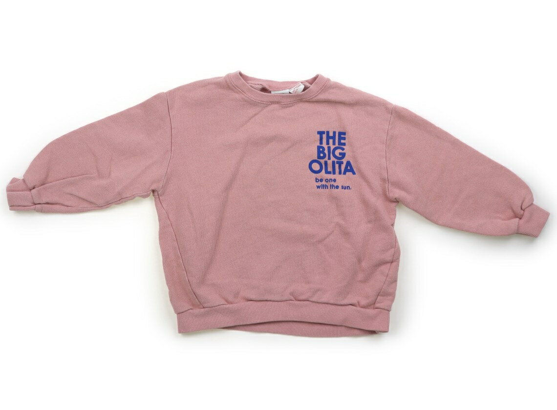 　ブランド 　ZARA(ザラ) 　カテゴリー 　トレーナー・プルオーバー 　サイズ 　110サイズ 　色 　くすみピンク 　状態 　★★ 　記名 　なし 　ジャンル 　Girl 袖口に黒ずみ汚れあり。色褪せと毛羽立ちがありますが、普段使いにいかがでしょうか。 ＊【状態】【サイズ】に関しての詳しい説明はこちら