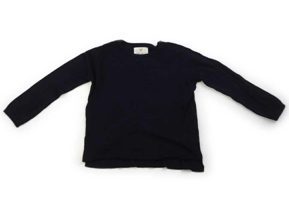 Rakuten - ザラ ZARA ニット・セーター 110 女の子 紺 子供服 ベビー服 キッズ アウトレット ユーズド 【中古】キッズ・ベビー・マタニティ