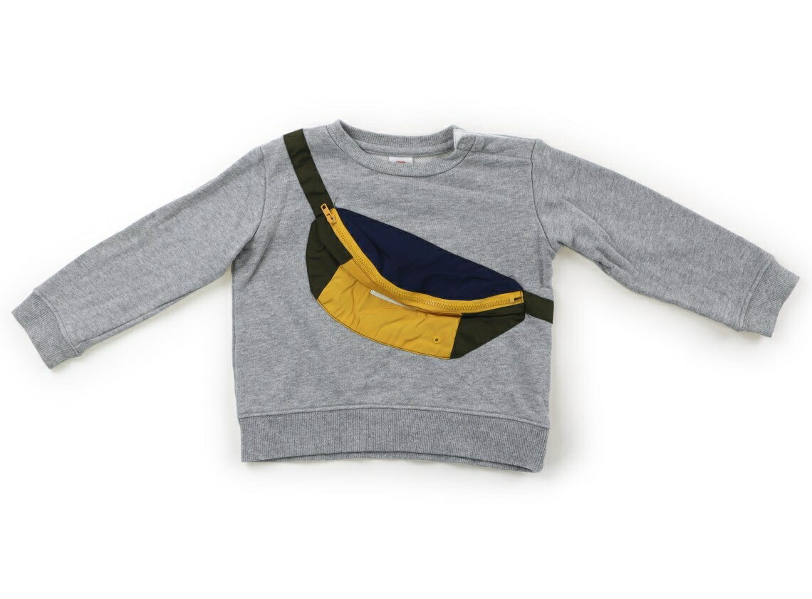 シップス SHIPS トレーナー・プルオーバー 90 男の子 グレー、黄色、カーキ、ネイビー 子供服 ベビー服 キッズ アウトレット ユーズド 【中古】キッズ・ベビー・マタニティ