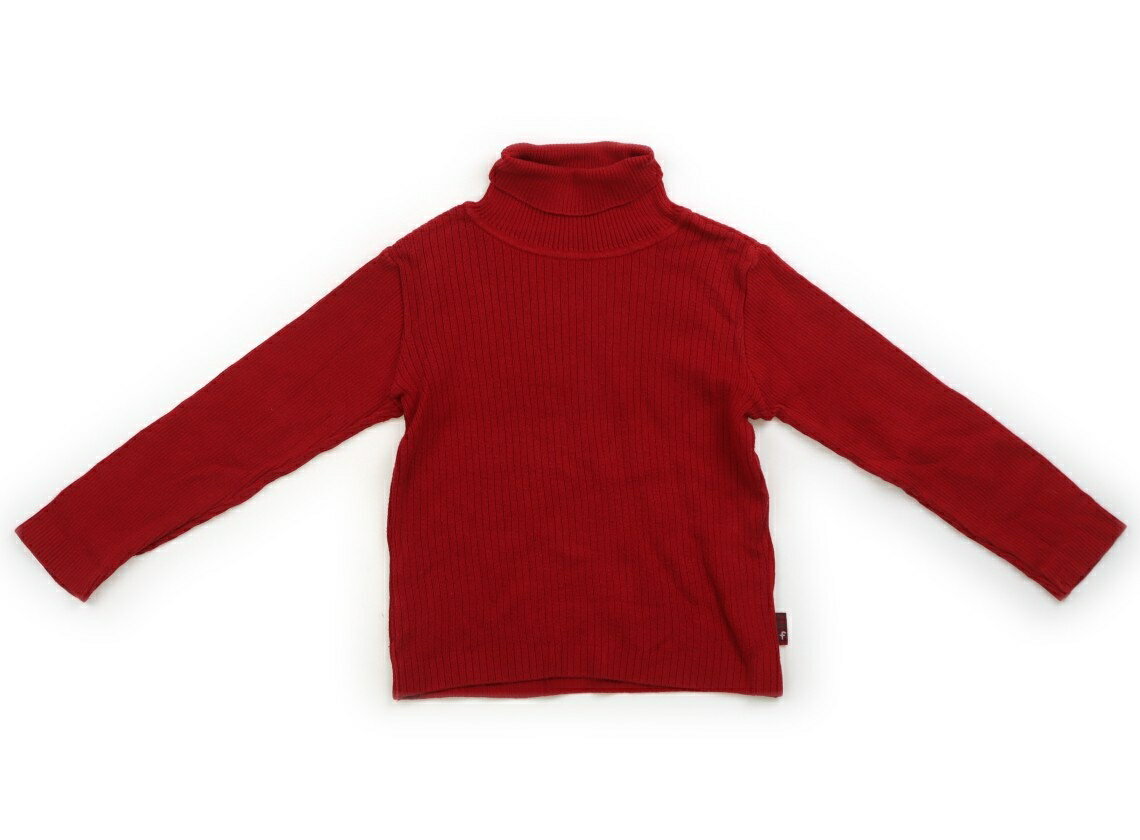 ファミリア familiar ニット・セーター 100 女の子 赤 子供服 ベビー服 キッズ アウトレット ユーズド 【中古】キッズ・ベビー・マタニティ
