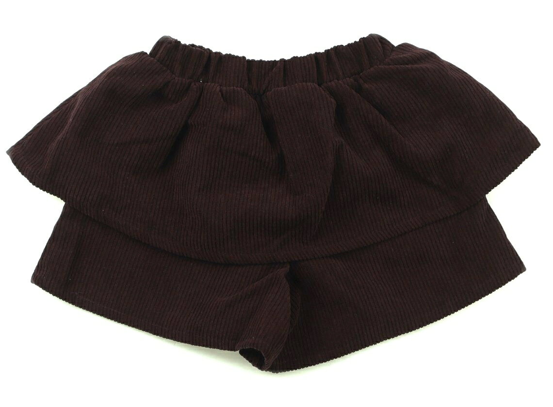 アプレレクール apres les cours キュロット 100 女の子 ブラウン 子供服 ベビー服...