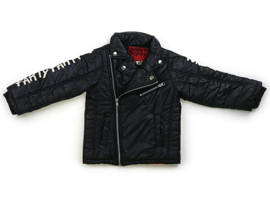 パーティパーティ Party Party コート・ジャンパー 110 男の子 ブラック 子供服 ベビー服 キッズ アウトレット ユーズド 【中古】キッズ・ベビー・マタニティ