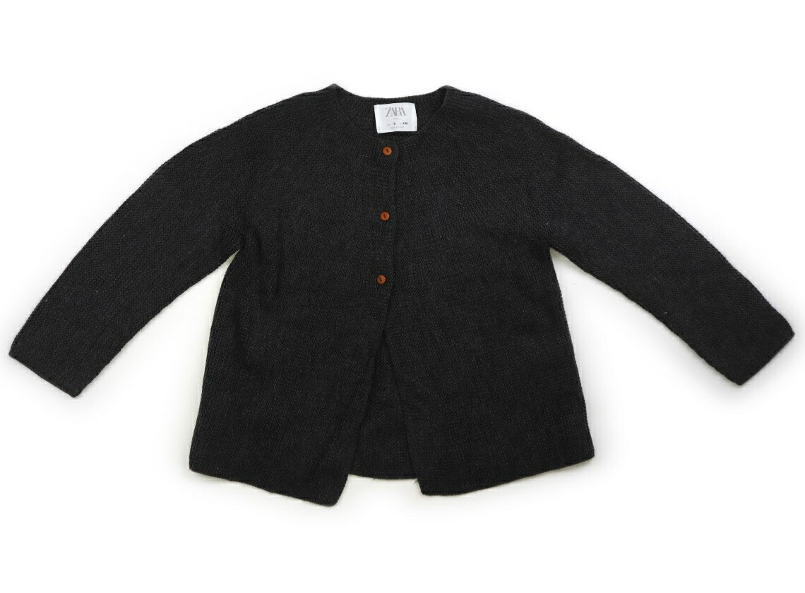 ザラ ZARA カーディガン 130 女の子 グレー 子供服 ベビー服 キッズ アウトレット ユーズド 【中古】キッズ・ベビー・マタニティ