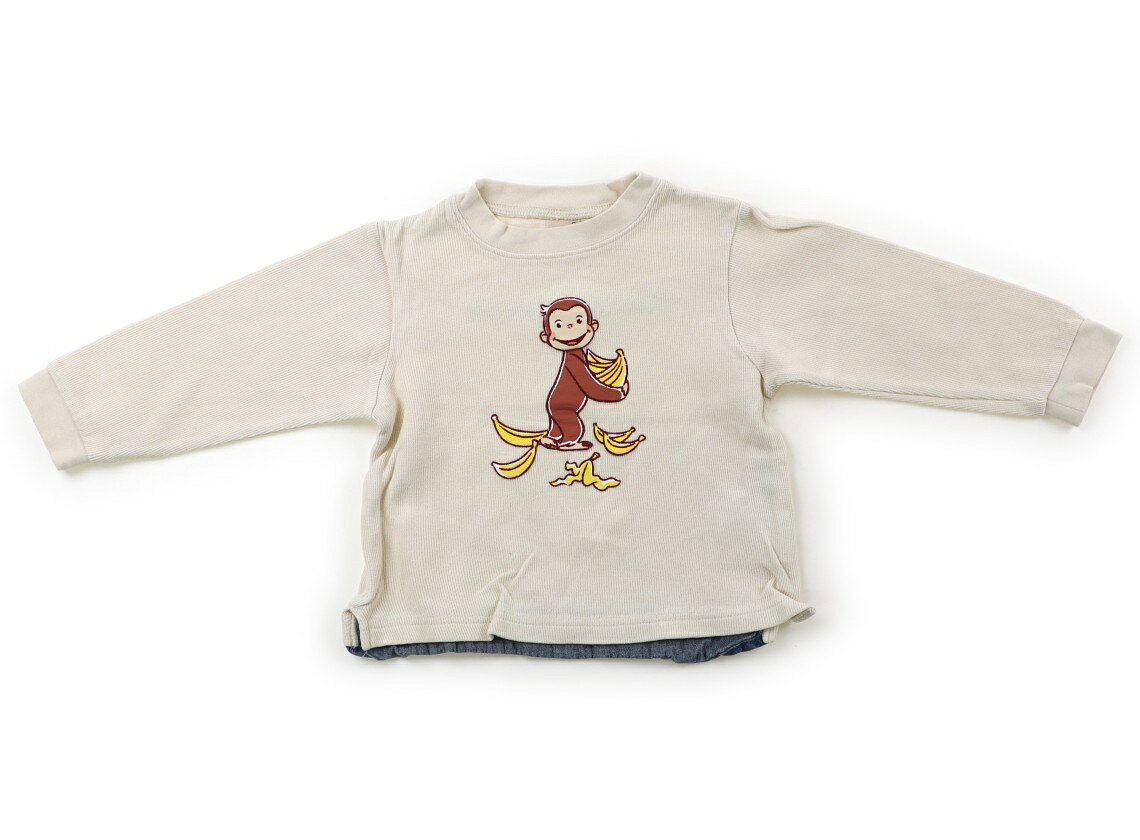 　ブランド 　petit main(プティマイン) 　カテゴリー 　Tシャツ・カットソー 　サイズ 　100サイズ 　色 　ベージュ・ブルー 　状態 　★★★ 　記名 　なし 　ジャンル 　Boy フライスカットソー・裾はダンガリー地のレイヤードデザイン。裾の反り返りがあります。洗いざらし感がありますが、特に目立つ汚れはなくまだお使い頂けそうです。 ＊【状態】【サイズ】に関しての詳しい説明はこちら