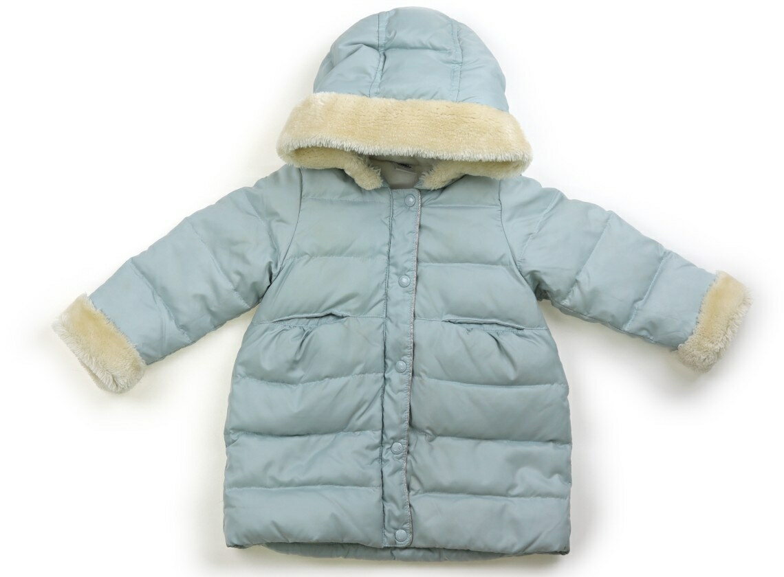 プチバトー PETIT BATEAU コート・ジャンパー 70 女の子 ミントブルー、アイボリー 子供服 ベビー服 キッズ アウトレット ユーズド 【中古】キッズ・ベビー・マタニティ