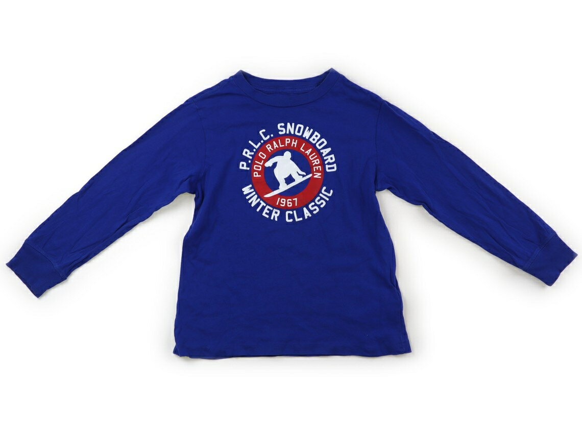 ポロラルフローレン POLO RALPH LAUREN Tシャツ・カットソー 120 男の子 青 子供服 ベビー服 キッズ アウトレット ユーズド 【中古】キッズ・ベビー・マタニティ