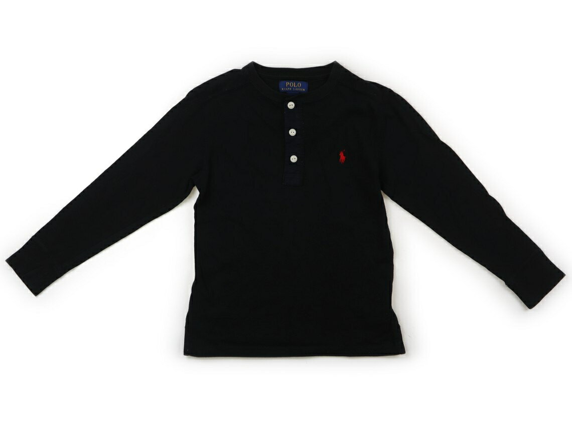 ポロラルフローレン POLO RALPH LAUREN トレーナー・プルオーバー 140 男の子 黒 子供服 ベビー服 キッズ アウトレット ユーズド 【中古】キッズ・ベビー・マタニティ