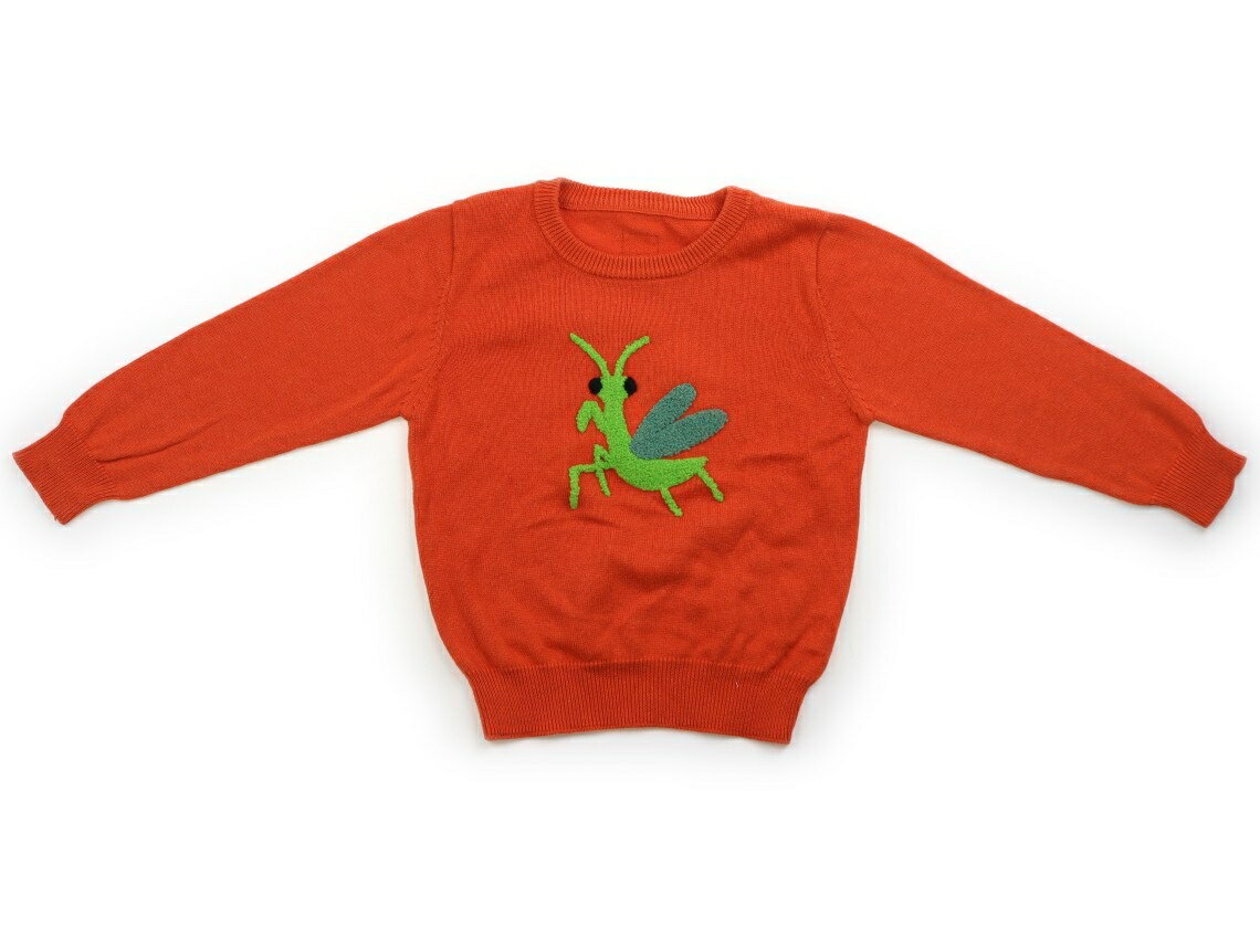 インセクトコレクション Insect Collection ニット・セーター 100 男の子 暗めのオレンジ 子供服 ベビー服 キッズ アウトレット ユーズド 【中古】キッズ・ベビー・マタニティ
