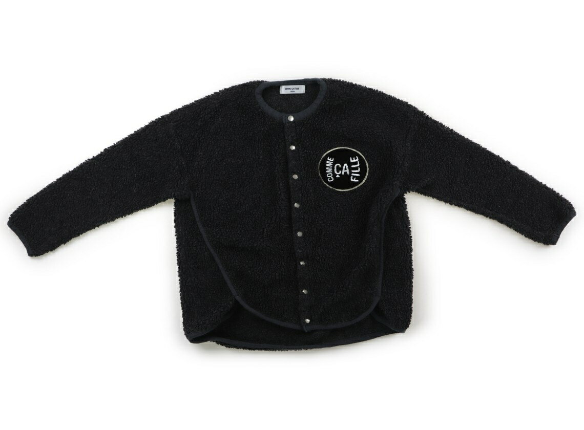 コムサフィユ COMME CA FILLE フリース 140 男の子 チャコールグレー 子供服 ベビー服 キッズ アウトレット ユーズド 【中古】キッズ・ベビー・マタニティ