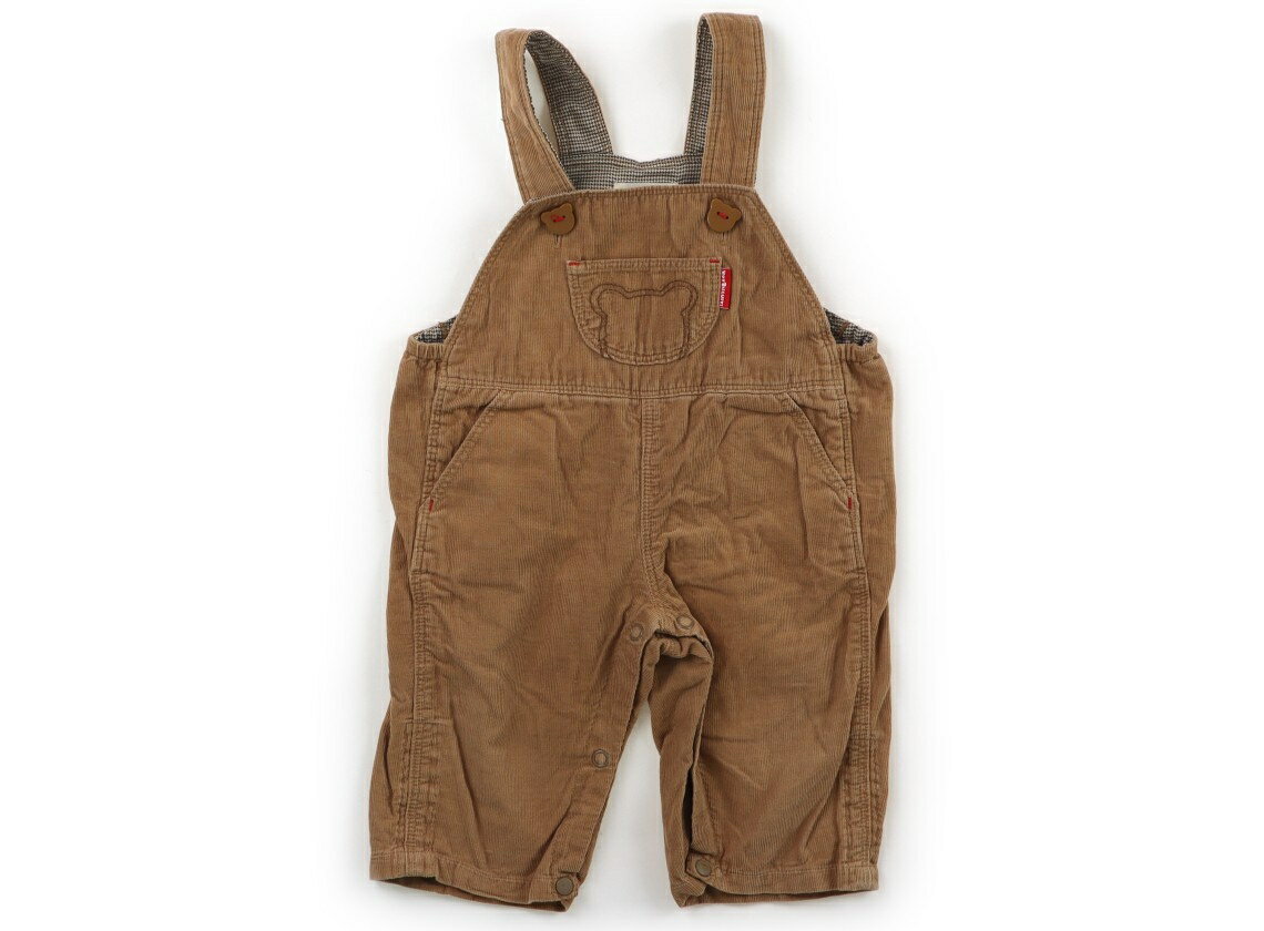 ホットビスケッツ Hot Biscuits ベビーオーバーオール 70 男の子 キャメル 子供服 ベビー服 キッズ ア..