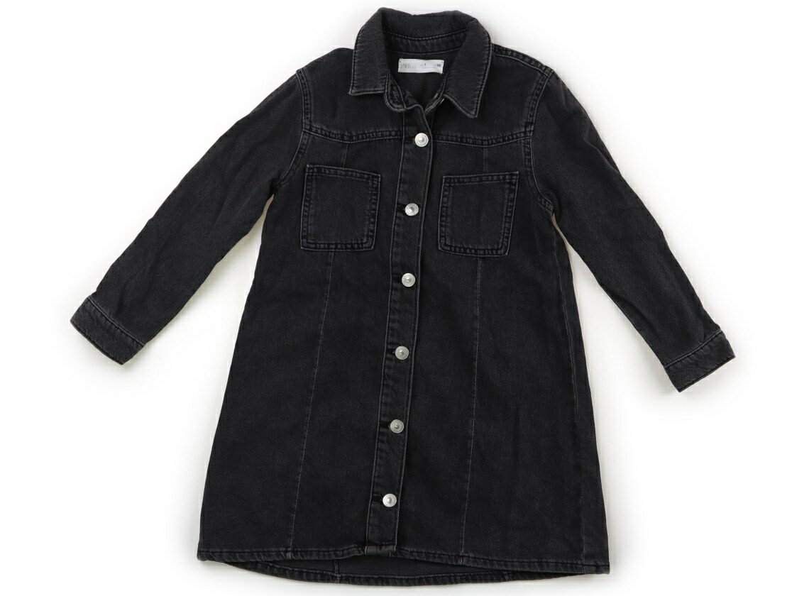 ザラ ZARA ワンピース 120 女の子 ブラック 子供服 ベビー服 キッズ アウトレット ユーズド 【中古】キッズ・ベビー・マタニティ