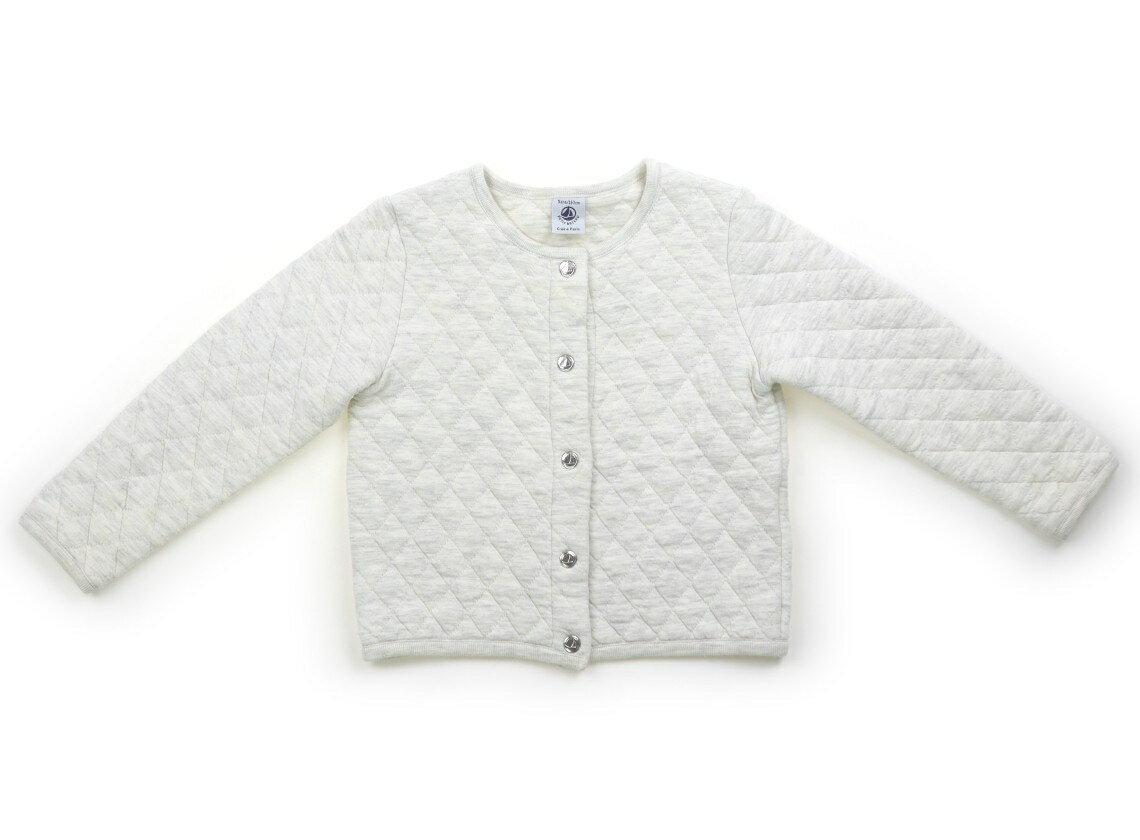 プチバトー PETIT BATEAU カーディガン 110 女の子 オートミール 子供服 ベビー服 キッズ アウトレット ユーズド 【中古】キッズ・ベビー・マタニティ