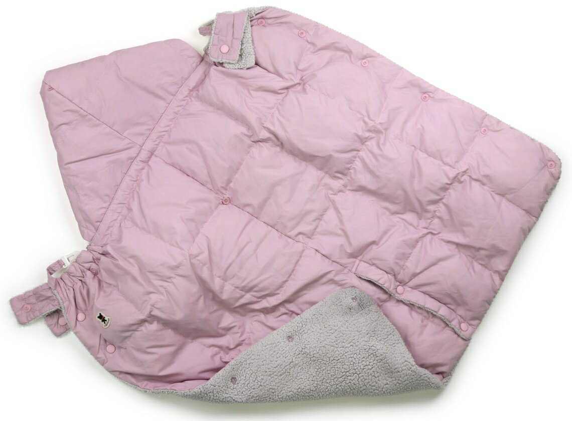 　ブランド 　miki HOUSE(ミキハウス) 　カテゴリー 　フットマフ・レインカバー・ベビーカー小物 　サイズ 　ベビー用品 　色 　ピンク、ライトグレー 　状態 　★★ 　記名 　なし 　ジャンル 　Girl 約68.5×75cm。...