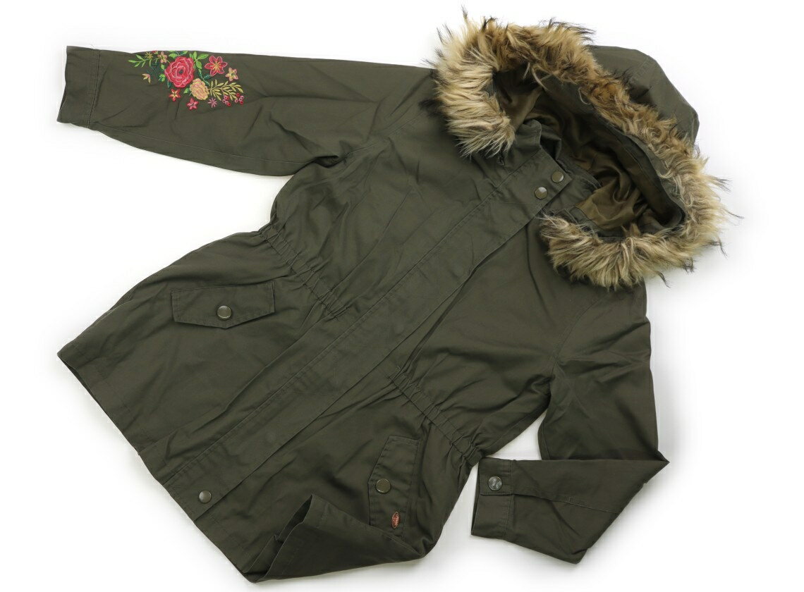 ジェニィ JENNI コート・ジャンパー 140 女の子 カーキ 子供服 ベビー服 キッズ アウトレット ユーズド 【中古】キッズ・ベビー・マタニティ(4.0)