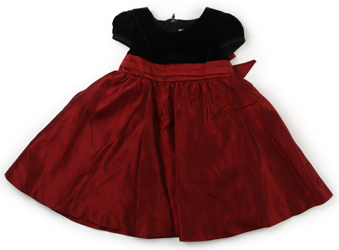 キャサリン・コテージ Catherine Cottage ドレス 100 女の子 黒　えんじ 子供服 ベビー服 キッズ アウトレット ユーズド 【中古】キッズ・ベビー・マタニティ