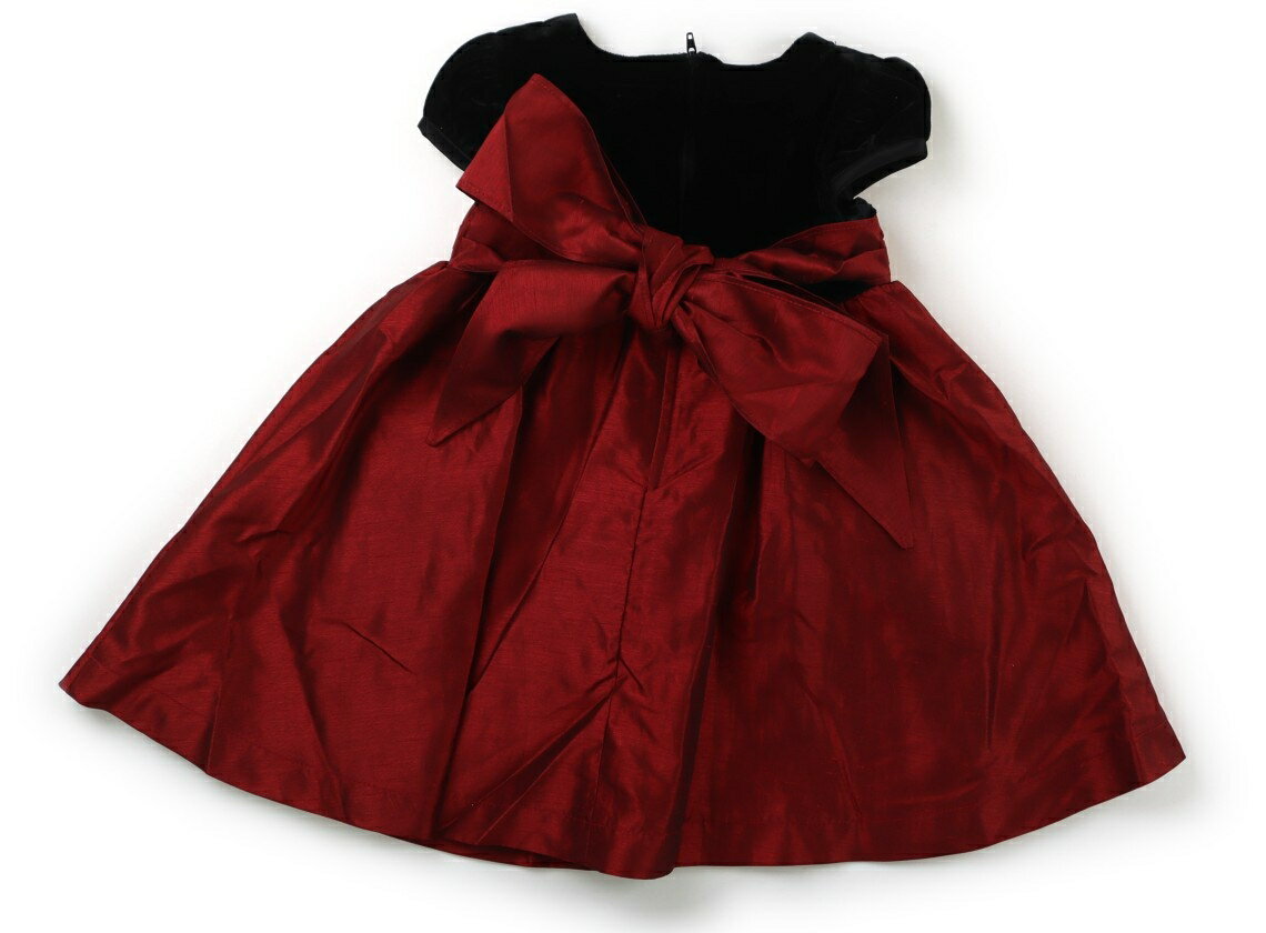キャサリン・コテージ Catherine Cottage ドレス 100 女の子 黒　えんじ 子供服 ベビー服 キッズ アウトレット ユーズド 【中古】キッズ・ベビー・マタニティ